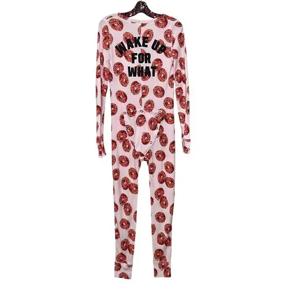 NWT SZ S PINK by Victoria’s Secret Donut Onesie - Picture 2 of 9